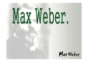 MAX WEBER(막스베버)의 이론