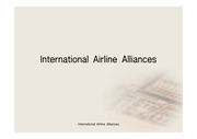 international Airline alliances