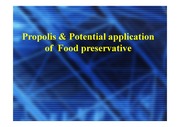 프로폴리스와 기능성 식품