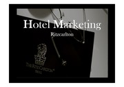 리츠칼튼호텔 서울의 마케팅 전략
