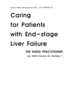 Caring for Patients with End-stage Liver Failure   