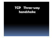 TCP 3-way handshake 피피티 레포트