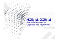 남자의 뇌 여자의 뇌