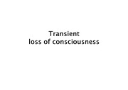 transient loss of consciousness