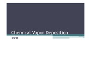 플라즈마, Chemical Vapor Deposition 와 Physical Vapor Deposition
