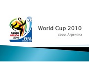English Presentation - Argentina National Football Team on 2010 World Cup