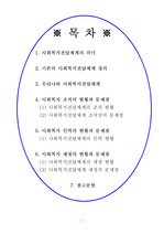 사회복지전달체계의 현황 및 문제점, 정의 등등