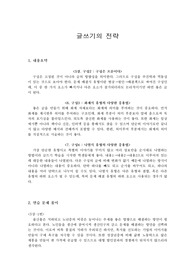 글쓰기의 전략 5장~7장