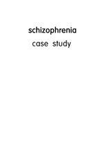 schizophrenia case
