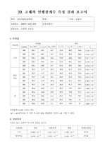 20장 고체의 선팽창계수 측정 결과보고서