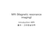 MRI (Magnetic resonance imaging)