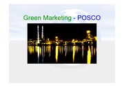 Green Marketing - POSCO (포스코 그린마케팅)