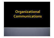 Organizational communication