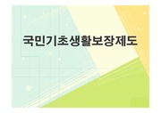 국민기초생활보장제도