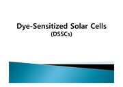 dye sensitized solar cell (DSSCs)