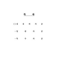섬유가공의 종류