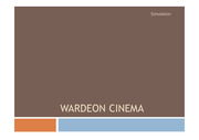 Wardeon Cinema 시뮬레이션 모델링