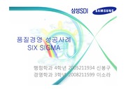 삼성 SDI 품질 성공