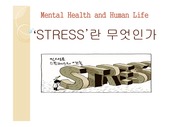 스트레스란 무엇인가