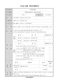 지역아동센터 미술프로그램계획서