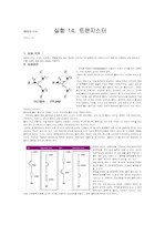 예비보고서-트랜지스터
