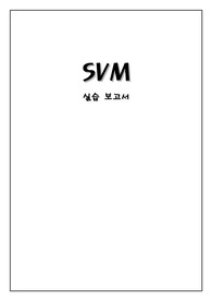 SVM실습보고서