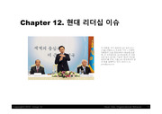 현대 리더십 이슈 ppt