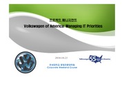 Volkswagen of America: IT Prioties