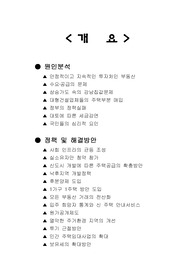 부동산시장분석 &lt; 경제현안분석 부동산 &gt; (부동산분석,부동산 투기분석,부동산과 시장경제)