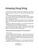 Amazing Hong Kong,대학영어, 생활영어, English interview, 영어발표