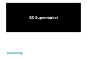 GS supermarket(GS 슈퍼마켓) 기업분석 및 전략 제안
