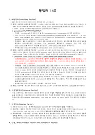 불임의 치료
