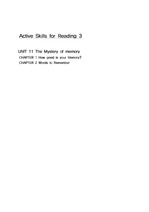 [대학영어/해설]Active Skills for Reading 3_(초록색 최신판)_unit 11_직접번역
