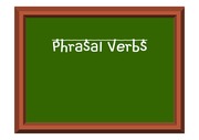 [영어교육] 중고등 영어수업자료 PPT & 학습지 - 이음동사(Phrasal verb)