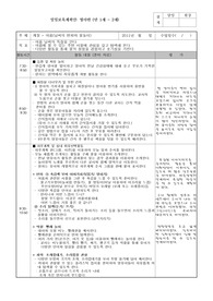 영아교육 일일보육계획안_여름날씨 교육계획 1세~2세 일일교육계획안