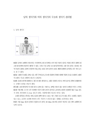 남자 생식기와 여자 생식기의 구조와 생식기 관리법