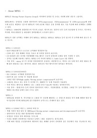[멀티미디어]MPEG에 대한 조사 &amp; SNS의 정의, 종류, 각각의 차이점