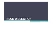 NECK DISSECTION