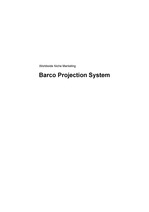 barco projection systems a worldwide niche marketing