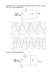 Experiment AC 10 Series-Parallel Sinusoidal Circuits, 11 Thevenin`s Theorem and Maximum Power Transfer