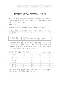 현대인의 건강을 저해하는 요인