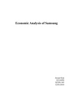 삼성의 거시경제학적 분석