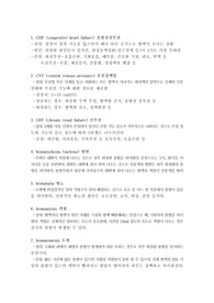 내과병동에서 자주 쓰이는 용어 및 약어