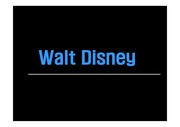 월트디즈니의 마케팅분석 파워포인트 ppt 발표