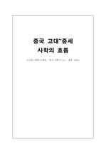 까오쿼캉저/오상훈·이개석·조병한 역, 『중국 사학사 (上)』, 풀빛, 1998. 요약