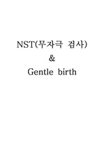 NST(무자극검사)&Gentle birth