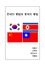 한국의 통일과 중국의 통일