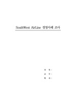 SouthWest AirLine 성공사례 조사