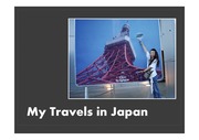 일본여행에 대한 영어발표 파워포인트