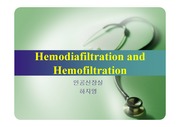 Hemodiafiltration and Hemofiltration1